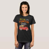 Treffen Sie mich am Pumpkin Patch T-Shirt (Vorne ganz)