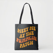 Treffen Sie mich am Pumpkin Patch Tasche (Vorderseite)