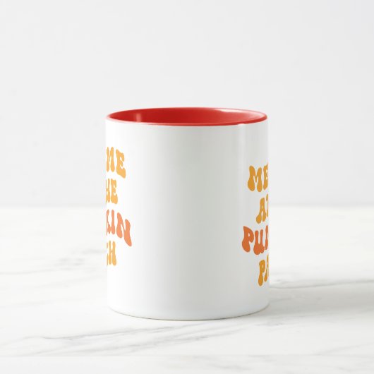 Treffen Sie mich am Pumpkin Patch Tasse (Zentrum)