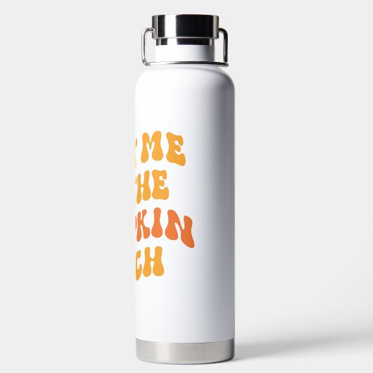 Treffen Sie mich am Pumpkin Patch Trinkflasche (Rückseite)