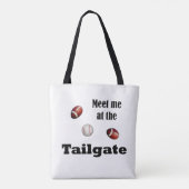 Treffen Sie mich am Tailgate Tasche (Rückseite)