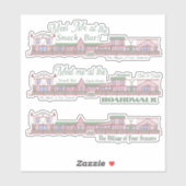 Treffen Sie mich auf dem VOFS-Boardwalk-Sticker Aufkleber (Blatt)