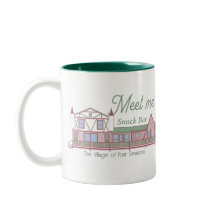 Treffen Sie mich auf der Boardwalk-Tasse