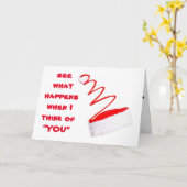 **TREFFEN SIE MICH BALD UNTER DEM MISTLETOE** KARTE (Gelbe Blume)