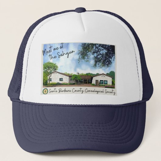 Treffen Sie mich bei Sahyun Hat Truckerkappe (Vorderseite)