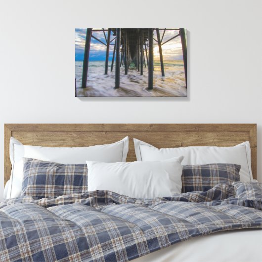 Treffen Sie mich hier! Leinwanddruck (Insitu (Schlafzimmer))