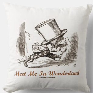 Treffen Sie mich im Märchenland (wütender Kissen