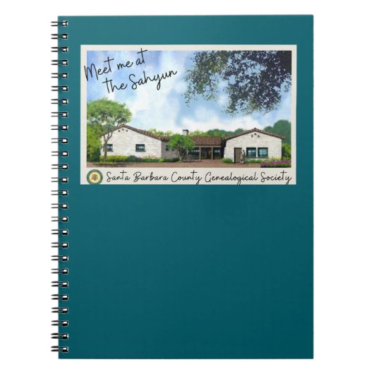 Treffen Sie mich im Sahyun-Notebook Notizblock (Vorderseite)