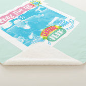 Treffen Sie mich im zentralen Perk Neon Graphic Sherpadecke (3/4)