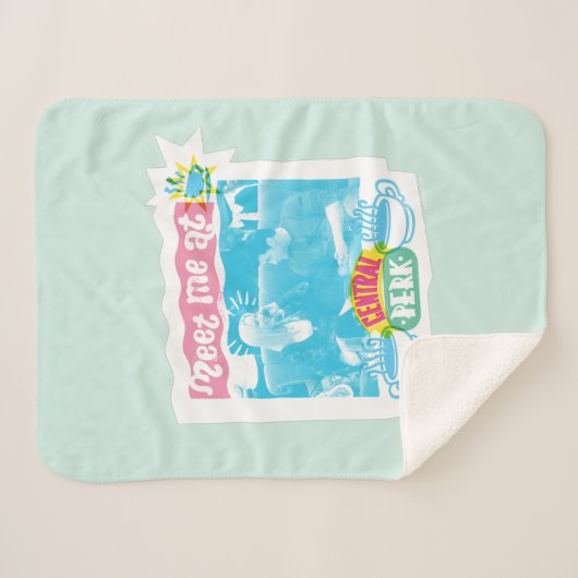 Treffen Sie mich im zentralen Perk Neon Graphic Sherpadecke (Vorderseite (Horizontal))