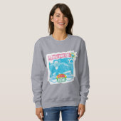 Treffen Sie mich im zentralen Perk Neon Graphic Sweatshirt (Vorne ganz)