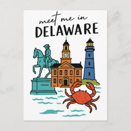 Treffen Sie mich in Delaware, Krebserkrankung an d Postkarte