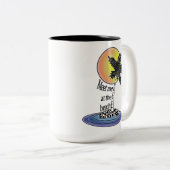 Treffen Sie mich in der Beach Coffee Tasse (VorderseiteRechts)