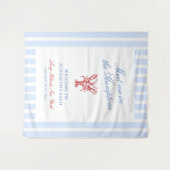 Treffen Sie mich in Hamptons Bachelorette Wandteppich (Vorderseite (Horizontal))