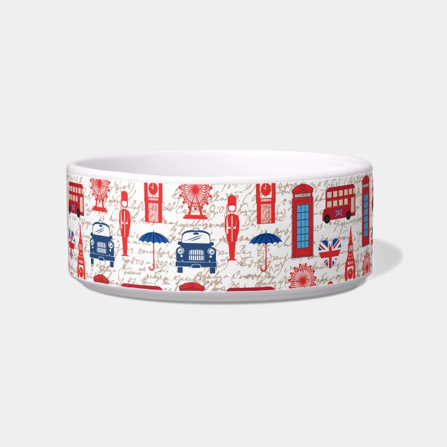 Treffen Sie mich in London Pet Bowl Napf (Rechts)