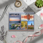 Treffen Sie mich in Michigan Postkarte