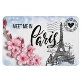 Treffen Sie mich in Paris 4"x6" Magnet (Horizontal)