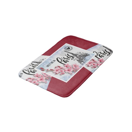 Treffen Sie mich in Paris | Postkarten von der Kan Badematte (Schrägansicht)