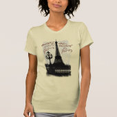 Treffen Sie mich in Paris Romantische Liebhaber de T-Shirt (Vorderseite)