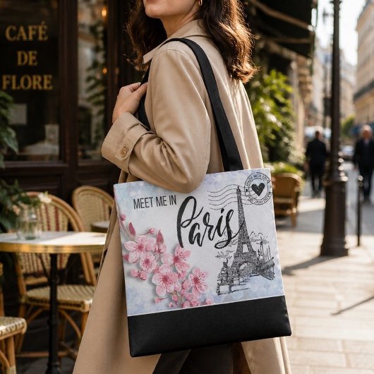 Treffen Sie mich in Paris Tote Bag Tasche