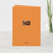 TREFFEN SIE MICH IN PUMPKIN PATCH FÜR ROLL IN HAY  KARTE (Rückseite)