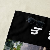 Treffen Sie mich in Waikiki Beach Towel Strandtuch (Beispiel)