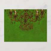 Treffen Sie mich unter dem Kronleuchter ~ Postkart Postkarte (Vorderseite)