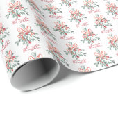 Treffen Sie mich unter dem Mistletoe Geschenkpapier (Rolleneckpunkt)