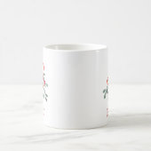 Treffen Sie mich unter dem Mistletoe Kaffeetasse (Mittel)
