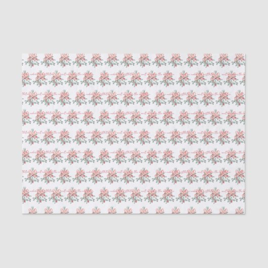 Treffen Sie mich unter dem Mistletoe Seidenpapier (Vorderseite)