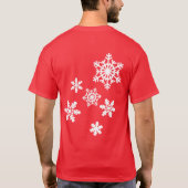 Treffen Sie mich unter dem Mistletoe T-Shirt (Rückseite)
