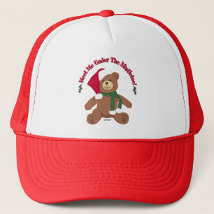 Treffen Sie mich unter dem Mistleton! Christmas Te Truckerkappe