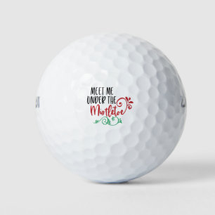 treffen Sie mich unter dem Mistleton Golfball