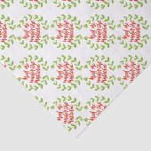 Treffen Sie mich unter dem Mistleton - Weihnachtsk Seidenpapier (Ausschnitt)