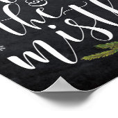 Treffen Sie mich unter dem Weihnachtsausdruck von Poster (Ecke)