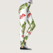 TREFFEN SIE MICH UNTER DEN MISTLETOE-CHRISTMAS LEGGINGS (Rechts)
