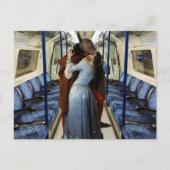 Treffen Sie mich während der Beförderung Postkarte (Vorderseite)