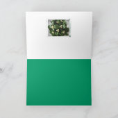 Treffen Sie mich... Weihnachts-Grußkarte Feiertagskarte (Innenseite)