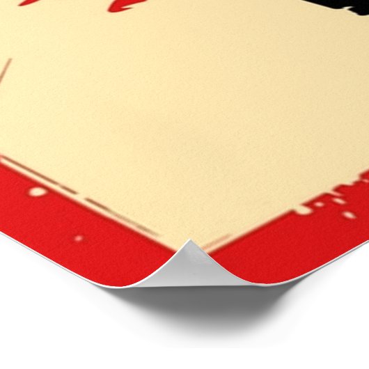 Treffen Sie niemals Ihre Helden Poster (Ecke)