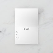 Treffen Sie sich für die Einladungskarte für Kaffe (Innenseite)