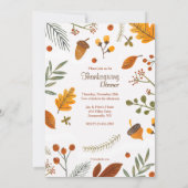 Treffen Sie sich zusammen und seien Sie dankbar Er Einladung (Rückseite)