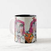 Treffen Sie Tom und Jerry 11oz Tasse (Vorderseite Links)