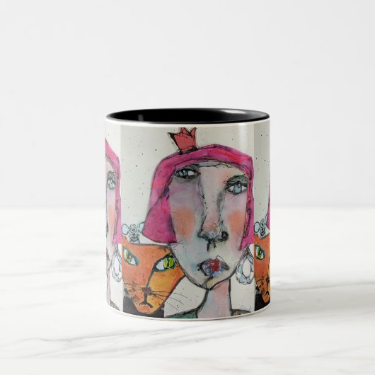 Treffen Sie Tom und Jerry 11oz Tasse (Mittel)