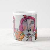 Treffen Sie Tom und Jerry Jumbo Tasse (Vorderseite)