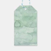 Treffen Sie uns im Wald im Freien Hochzeit retten Geschenkanhänger (Rückseite)