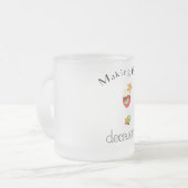 Treffen Sie unsere Entscheidungen mit Sangria Wein Mattglastasse (Vorderseite Links)