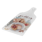 Treffen und dankbar sein schneidebrett (Ecke)