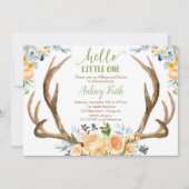 Treffen und grüßen Sie Schluck und sehen geschlech Einladung (Vorderseite)