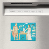 Treffen von Antony und Cleopatra in Tarsos, Türkei Magnet (In Situ (Geschirrspüler))