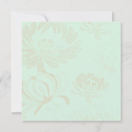 Treffen von Blume ~ Einladungen (Rückseite)